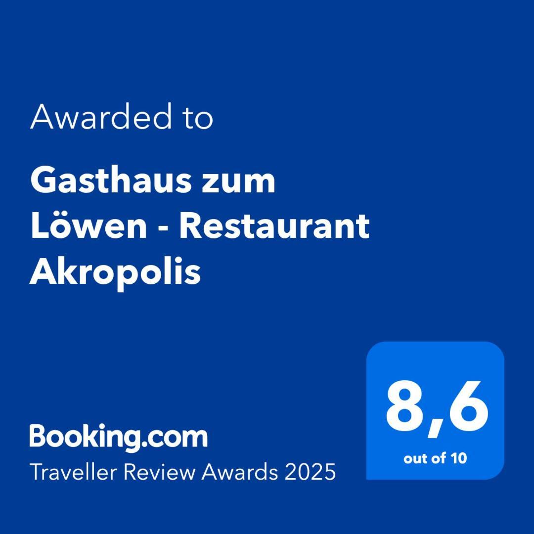 Gasthaus Zum Loewen - Restaurant Akropolis Hausach Exterior photo